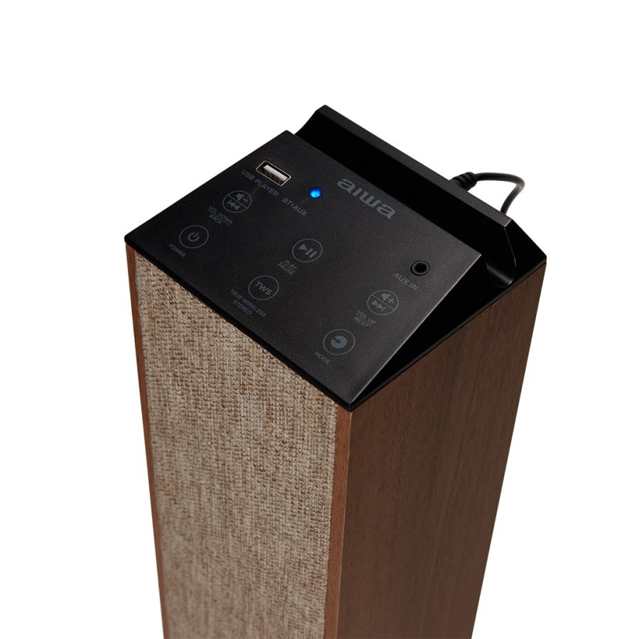 Aiwa TSBT-270WD h�jttaler Tr� Kabel & tr�dl�s 50 W #9