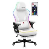 Fotel gamingowy Force 4.6 RGB White Mesh #1
