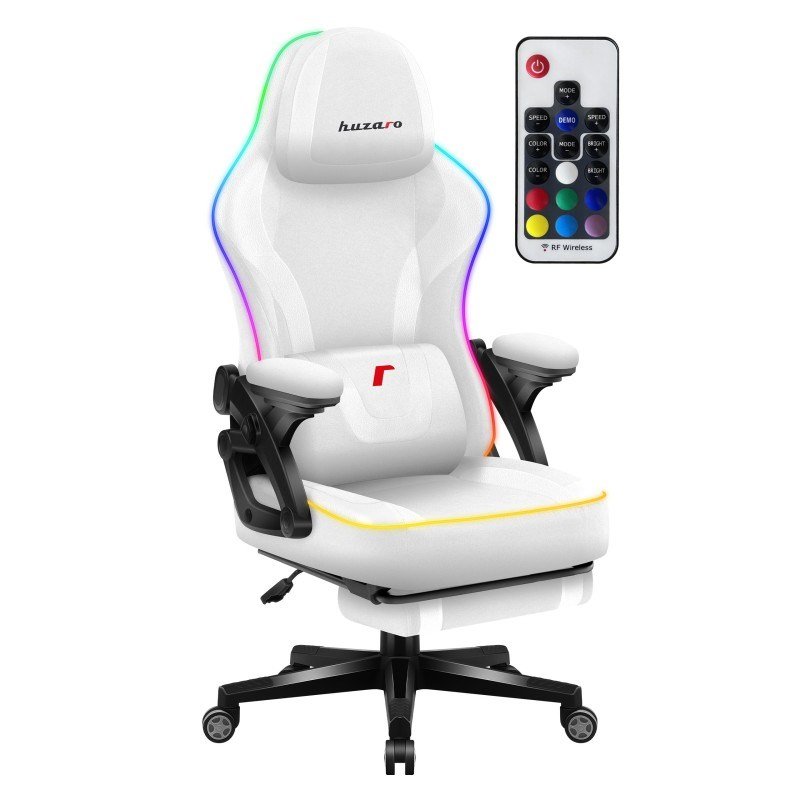 Fotel gamingowy Force 4.6 RGB White Mesh #1