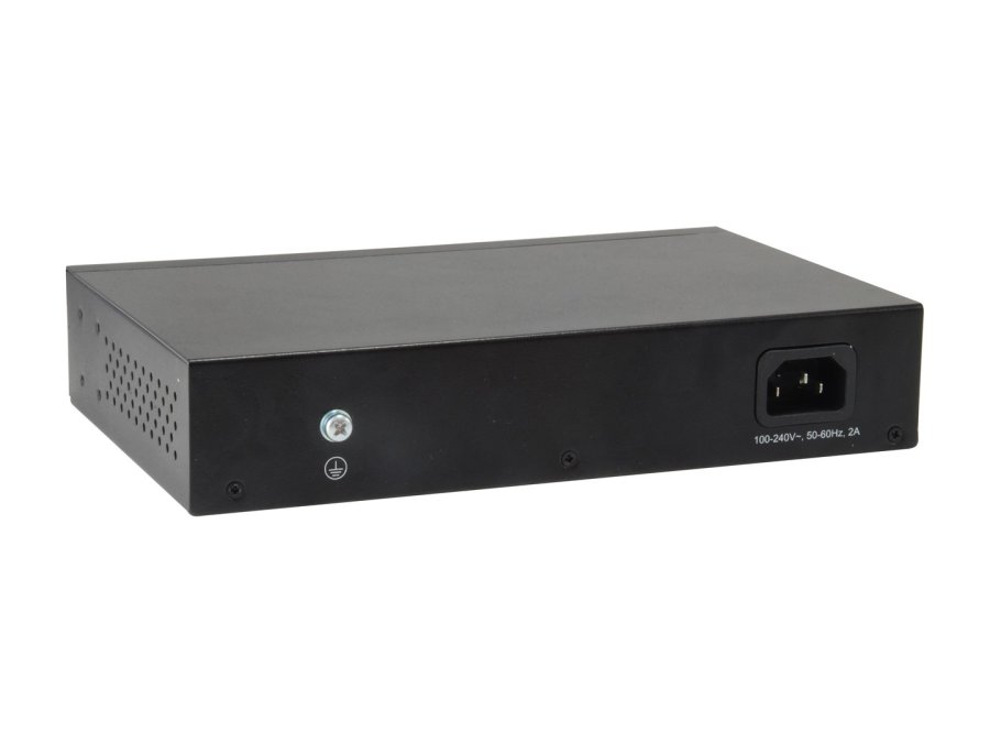 LevelOne GEP-1051 netv�rksswitch Administreret L2/L3/L4 Gigabit Ethernet (10/100/1000) Str�m over Ethernet (PoE) Sort #2