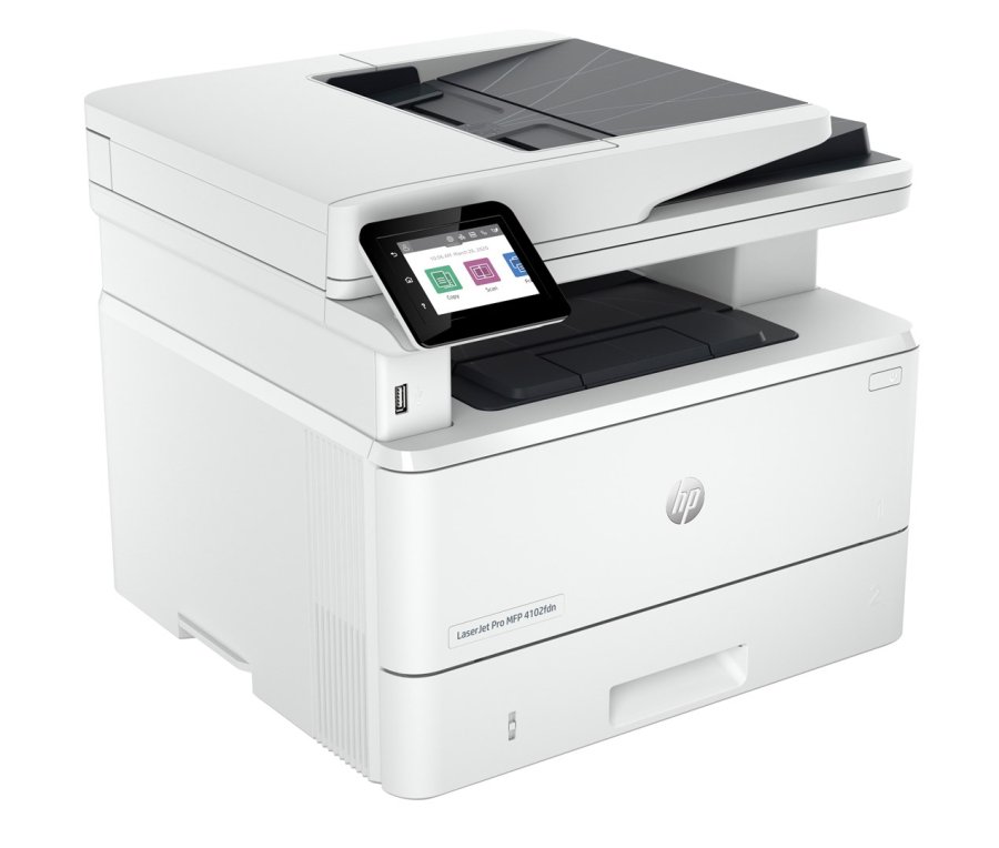 HP LaserJet Pro 4102fdn Multifunction Sort og hvid Printer, Kun ethernet; Kopimaskine, scanner #3