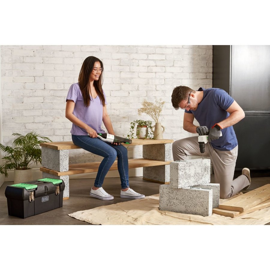 Black & Decker REVHV8C-QW h�ndholdt st�vsuger Sort, Hvid Posel�s #21