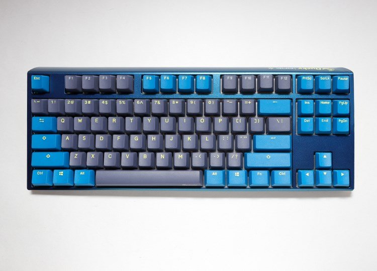 Ducky One 3 TKL DayBreak tastatur Spil USB QWERTY Bl�, Gr�, Gul #2