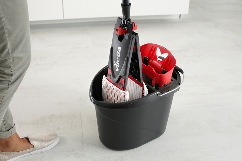 Gulvmoppe Vileda Ultramax XL Hvid Rd Mikrofiber #5