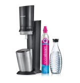 SodaStream Crystal 3.0 Metal, Rustfrit stl Sort #1