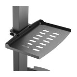 Techly ICA-TR21L multimedie vogn & stand Sort Fladt panel Multimedie kurv #7