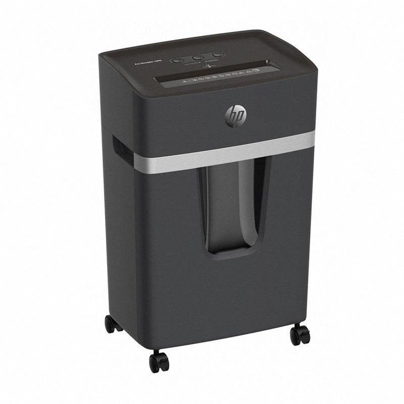 HP PRO SHREDDER 10MC makulator, mikroskring, P-5, 10 kort, 20 l, mrkegr #1