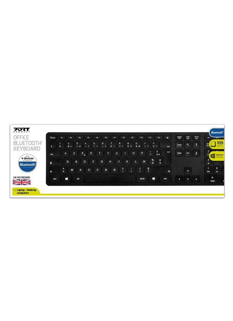 Port Designs 900903-US tastatur RF trdls + Bluetooth QWERTY US engelsk Sort #2