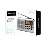 Kruger & Matz KM0819 Brbar radio, gr-sort #4