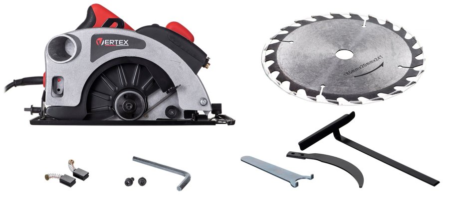 VERTEX CIRCULAR SAW 185mm/1400W LASER #1