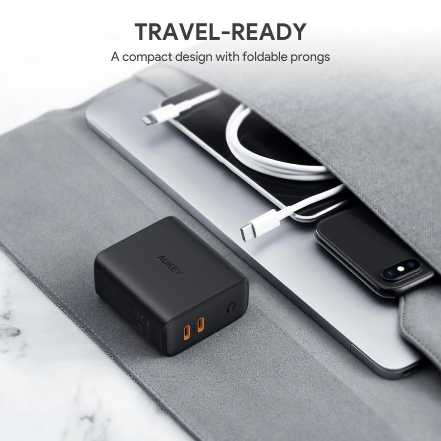 AUKEY PA-D2 oplader til mobil enhed 36W Sort Indendrs #3