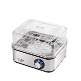 Adler AD 4486 ggekoger 8 g 800 W Sort, Satin stl, Transparent #2