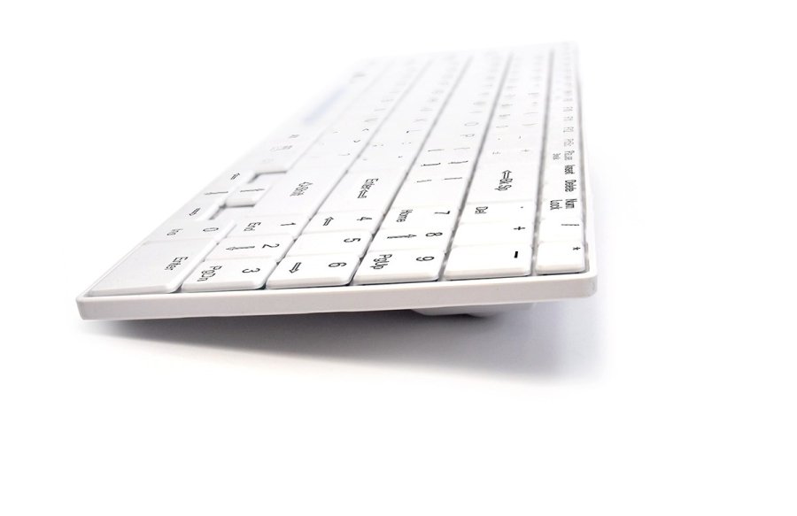 Man & Machine ITSC/W5 tastatur Universel USB QWERTY Engelsk Hvid #2