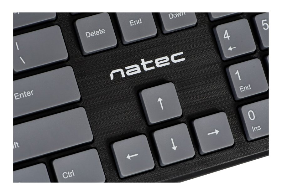 NATEC Discus 2 tastatur USB USB US Slim #10
