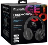 Bluetooth in-ear-hovedtelefoner med mikrofon DEFENDER FREEMOTION B552 sort #3