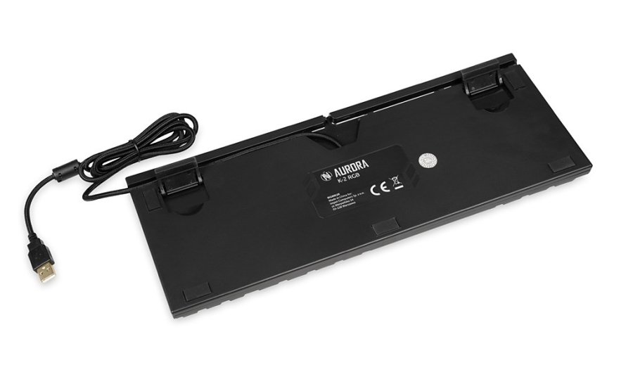 iBox IKGMK2R tastatur Spil USB QWERTY US engelsk Sort #16