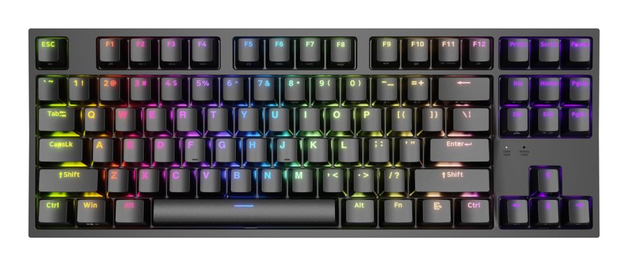 GENESIS Thor 404 TKL tastatur Spil USB QWERTY US International Sort #5