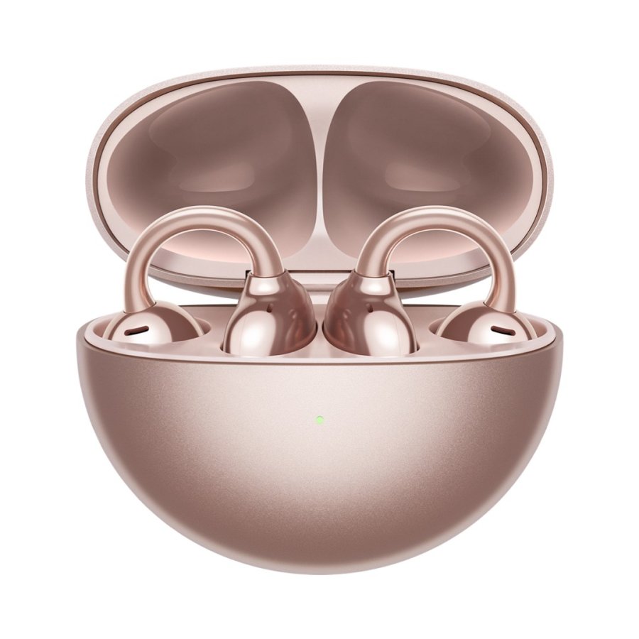 Huawei FreeClip Headset True Wireless Stereo (TWS) rekrog Opkald/musik USB Type-C Bluetooth Roseguld #1