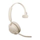 Jabra Evolve2 65 Headset Tr�dl�s Kontor/Callcenter USB Type-A Bluetooth Beige #4