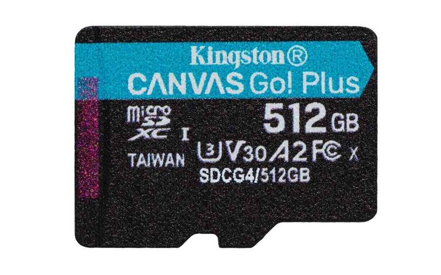 Kingston Technology 512 GB microSDXC Canvas Go! Plus Gen4 200 MB/s A2 U3 V30-kort + adapter #4