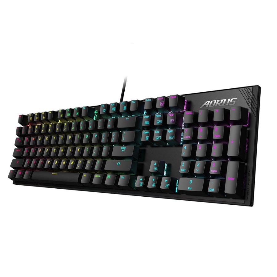 GIGABYTE AORUS K1 tastatur Spil USB QWERTY Engelsk Sort #5