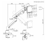 Skrivebordsholder til sk�rm ART RAMM L-29GD LED/LCD 17-35