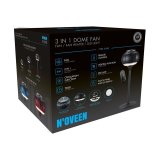 Noveen F780 Kuppelventilator 1200 W indvendig sort #22
