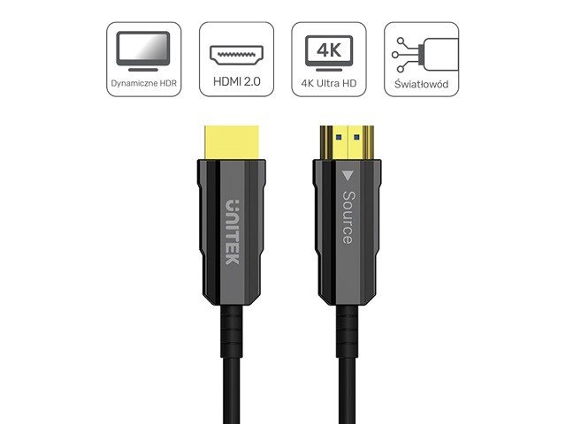 UNITEK HDMI KABEL 2.0 4K 60HZ AOC 15M #7