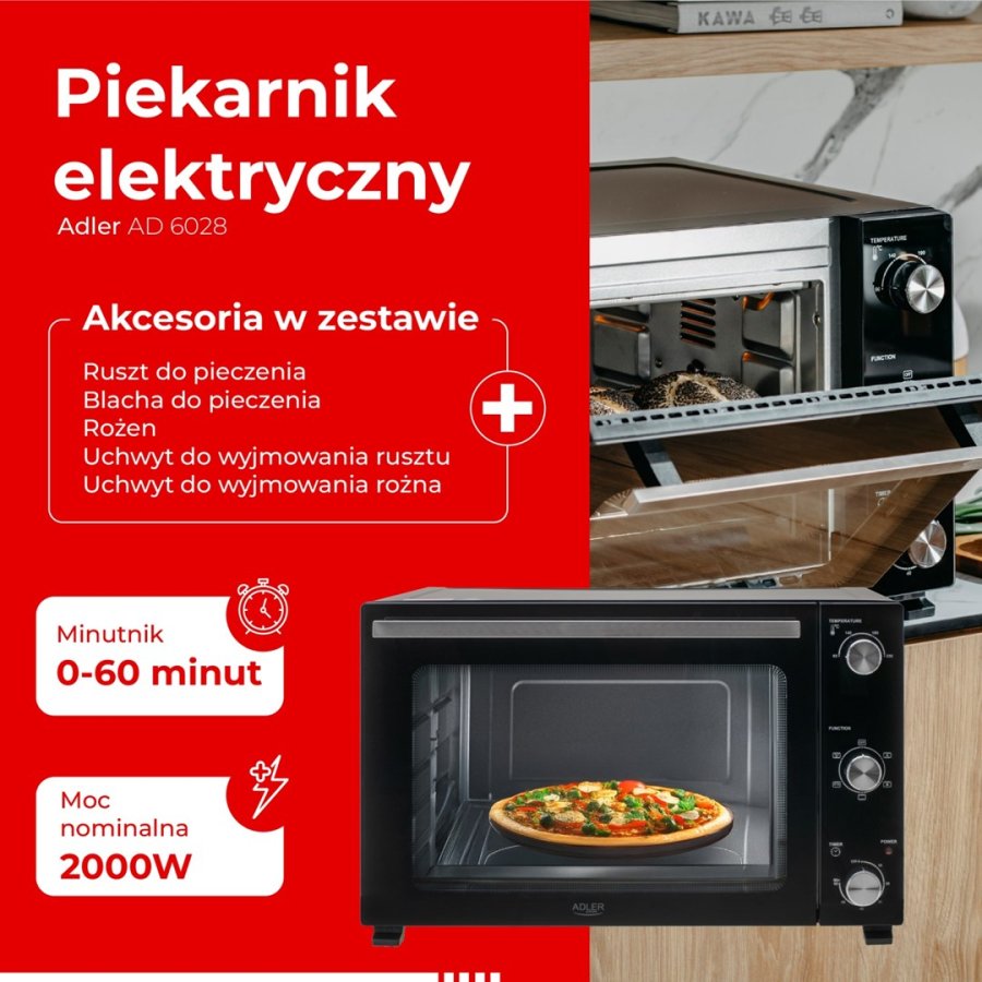 Adler AD 6028 ovn Sort #5