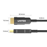 UNITEK C11072BK-50M HDMI-kabel HDMI Type A (Standard) Sort #4