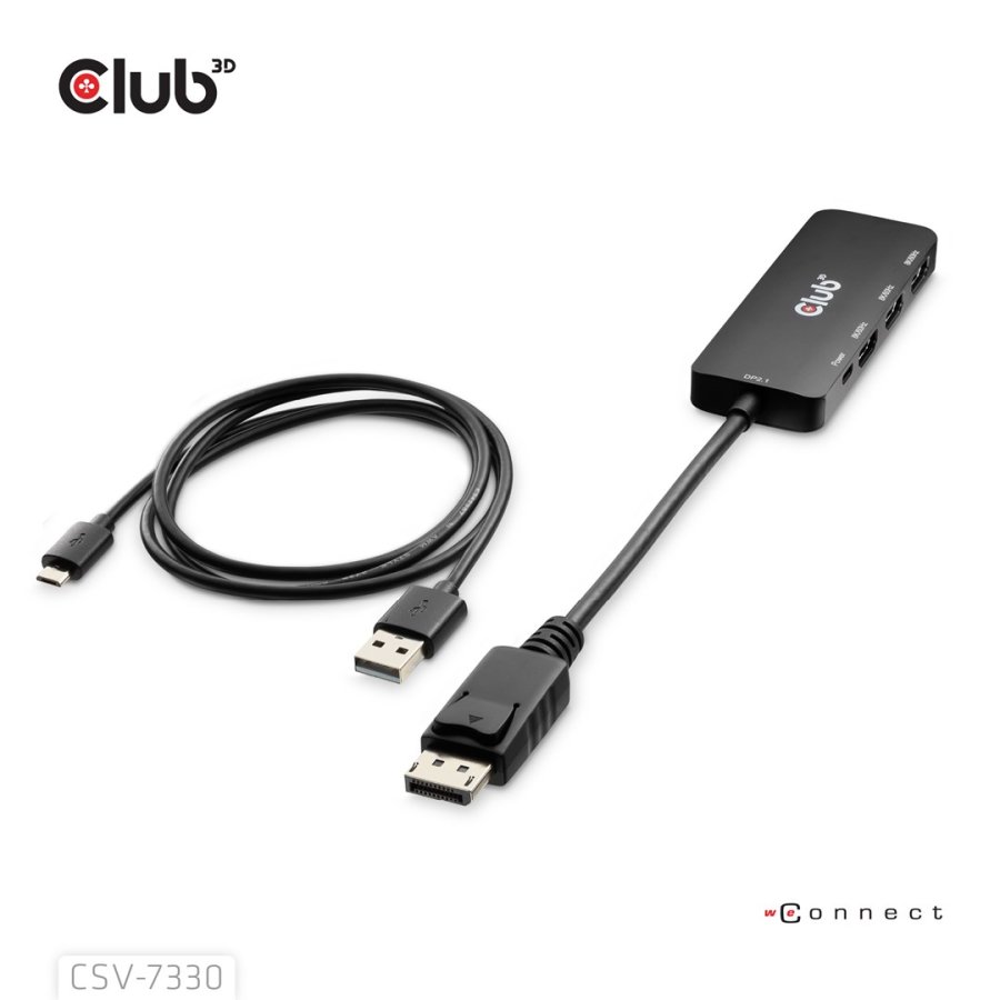 CLUB3D CSV-7330 interface hub DisplayPort #6