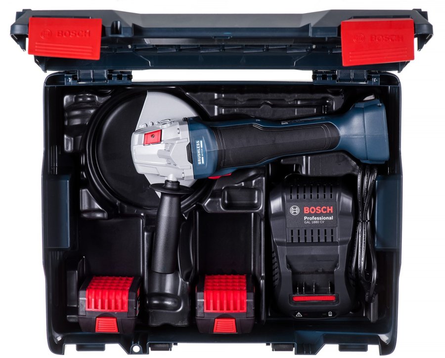 VINKELSLIBER FI 125 18V-LI 2X5.0AH GWS BOSCH #10