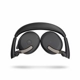 Jabra Evolve2 65 Flex Headset Kabel & trdls Kontor/Callcenter Bluetooth Sort #3