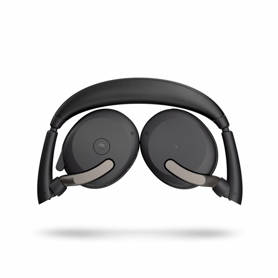 Jabra Evolve2 65 Flex Headset Kabel & trdls Kontor/Callcenter Bluetooth Sort #3