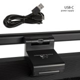 Maclean LED-skrmlampe, 5W, 3 lysfarver, justering af lysstyrke, 5V USB Type-C, MCE620 #3
