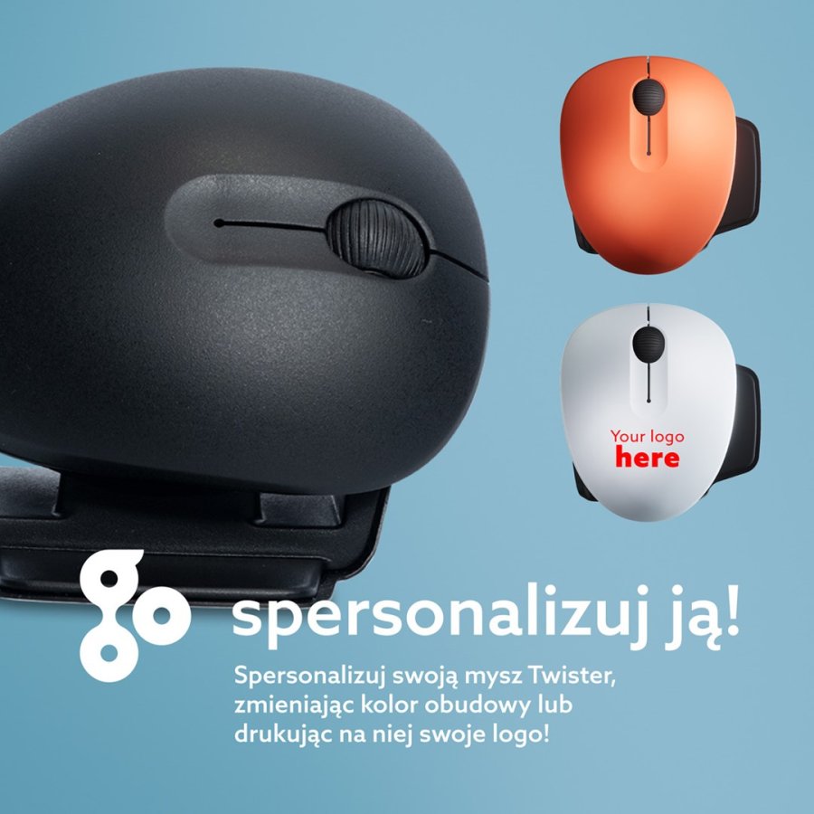 R-Go Tools RGOTWBMWLBL mus Kontor Ambidextrous Bluetooth + USB Type-A Optisk 2400 dpi #12