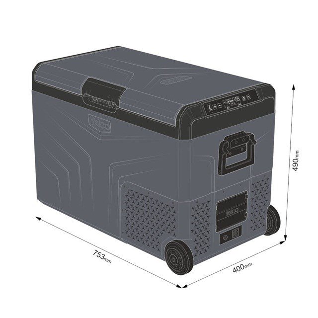 YOLCO TCX50 Carbon Brbart kompressorkleskab #22