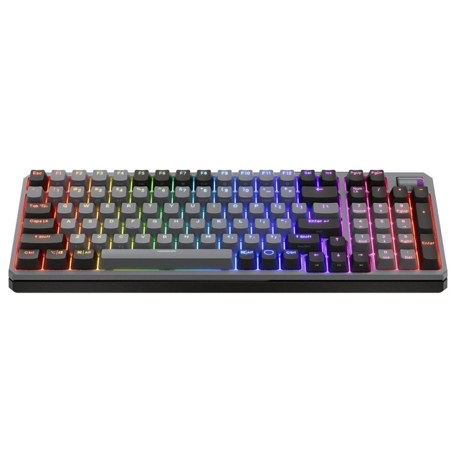 Cooler Master Peripherals MK770 tastatur Universel USB + RF Wireless + Bluetooth QWERTY Tjekkisk Mrkegr, Gr #3