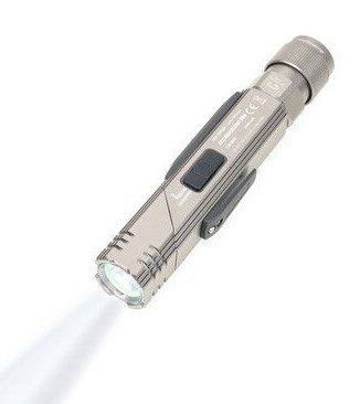 TROIKA ECO KNICKLICHT PRO Gr� Magnetisk beslag til lommelygte COB LED #4