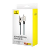 Baseus Unbreakable USB C til USB C-kabel 1 m 100 W hvid #7