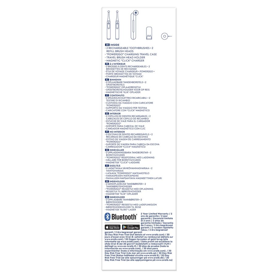 Szcoteczka Oral-B  iO Series 9 Duo Black Onyx/Rose #15