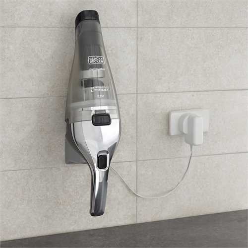 Black & Decker NVC220WC-QW hndholdt stvsuger Krom, Titanium, Transparent Posels #31