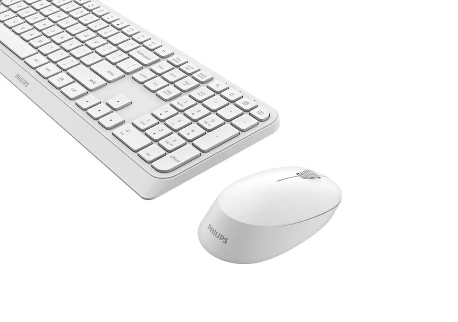 Philips 3000 series SPT6307W/00 tastatur Mus inkluderet Universel RF tr�dl�st QWERTY Engelsk Hvid #3