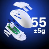 REDRAGON M918W & K1NG PRO MAX & Biały mus RF Wireless + Bluetooth + USB Type-C #7