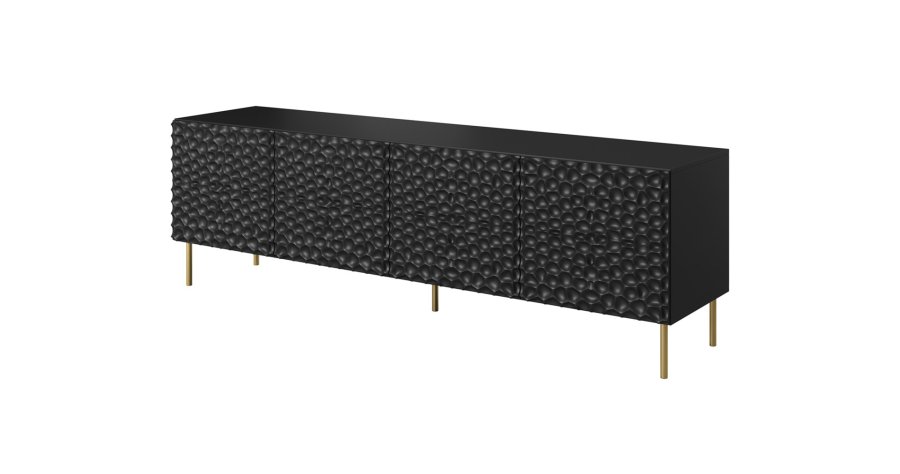 RTV HOLE kabinet 190x40,5x59,5 cm mat sort #1