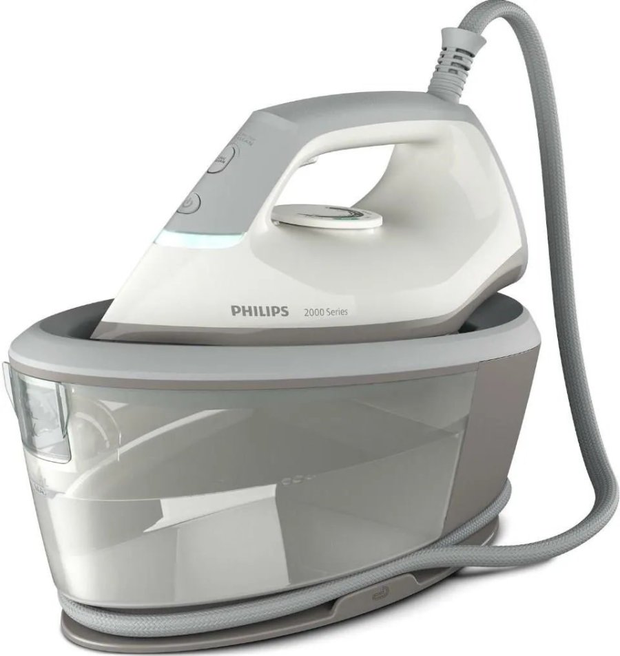 Philips 2000 series PSG2000/80 Dampstrygning station 2400 W 1,4 L Keramisk strygesl Gr, Hvid #1