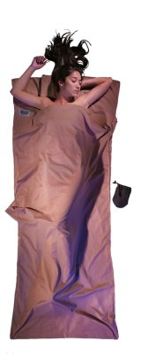 Cocoon TravelSheet Rektangul�r sovepose Bomuld Kaki #1