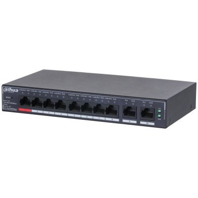 Dahua Technology SG4010P netv�rksswitch Administreret L2 Gigabit Ethernet (10/100/1000) Str�m over Ethernet (PoE) Sort #3