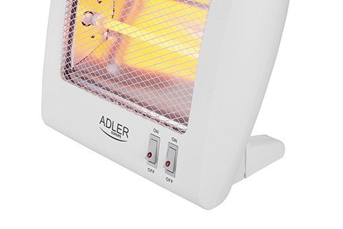 Adler AD 7709 Indend�rs Hvid 800 W Kvarts elektrisk rumvarmer #4