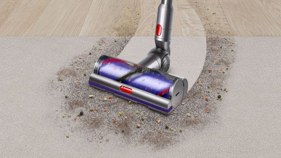 Dyson V15s Detect Submarine 2-i-1 stangst�vsuger Batteri T�r&v�d Posel�s 0,77 L Nikkel, Gul #3